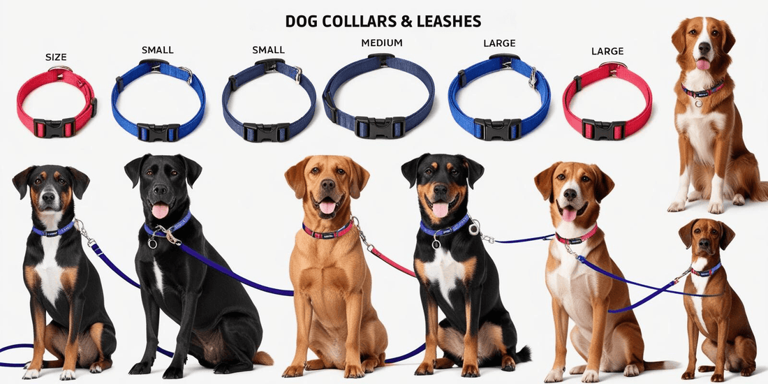 Best Dog Collars and Leashes for Different Dog Sizes