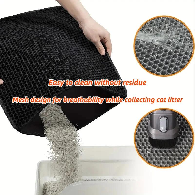 CleanPaws Double-Layer Cat Litter Mat