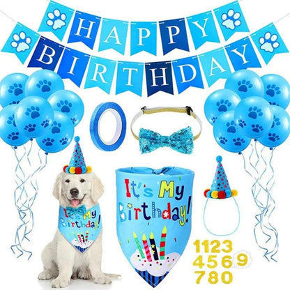 Complete Birthday Party Set for Pets