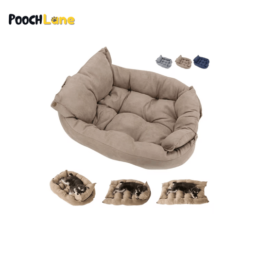 3-in-1 Multifunctional Pet Bed for Ultimate Comfort