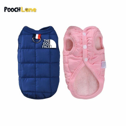 Dog Face Winter Pet Coat