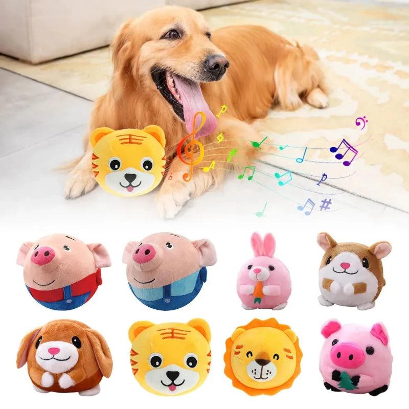 Interactive Plush Pet Toy