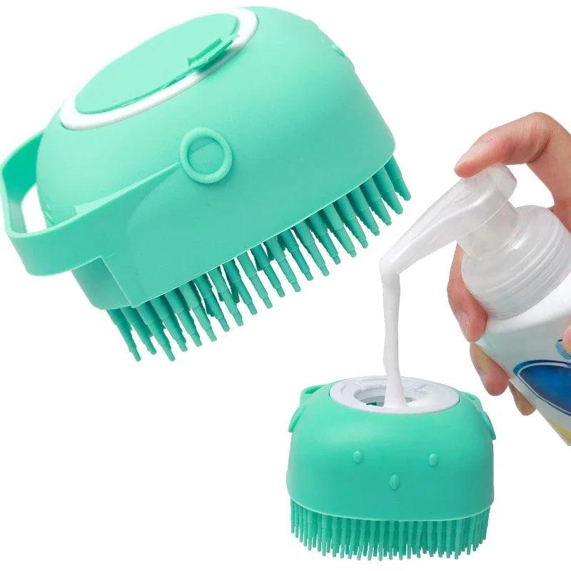 PawSpa 4-in-1 Pet Grooming & Bathing Brush