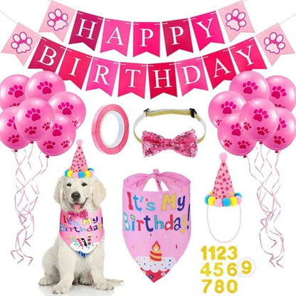 Complete Birthday Party Set for Pets