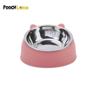 PurrfectTilt Non-Slip Pet Feeder Bowl