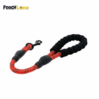 Reflective Control Dog Leash, Red