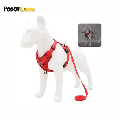 Reflective No-Pull Dog Harness with Leash