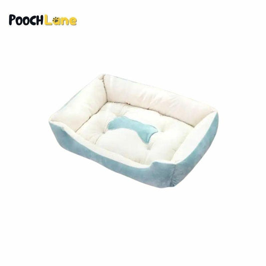 SnuggleNest Plush Dog Bed